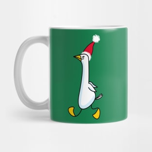 Funny Christmas goose Mug